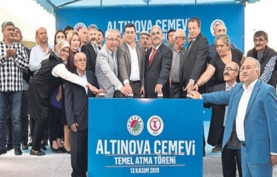 Altınova Cemevi'nin temeli atıldı!