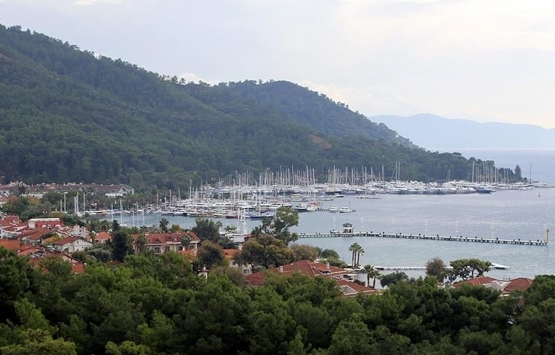 Muğla Göcek'te SİT alanında yapılan inşaata tepki!