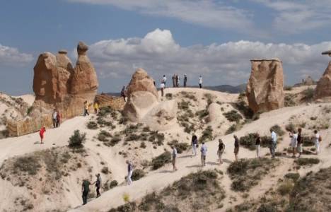 Kapadokya'yı 6 ayda 1 milyon 262 bin turist ziyaret etti!