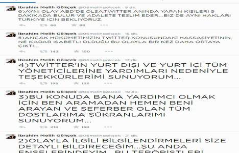 Melih Gökçek, Twitter hesabını geri aldı!