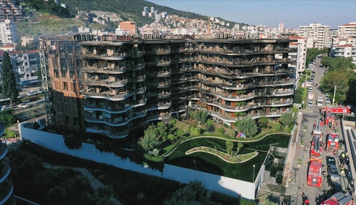 İzmir deki Folkart Sitesi nde çıkan yangın sonrasında mülk sahipleri ile müteahhit şirket mahkemelik oldu! 