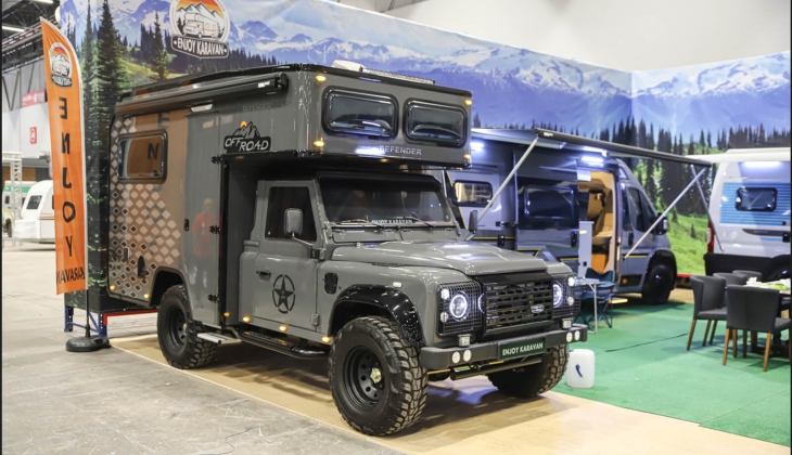 Yeni karavanlar ve mobil evler İstanbul Fuar Merkezi'nde görücüye çıktı! 