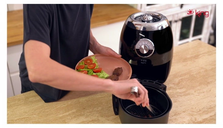 King KYF25 Magic Fry Siyah Sıcak Hava Fritözü en ucuza nerede satılıyor, fiyatı ne kadar? 21 Mart 2023 fiyat listesi