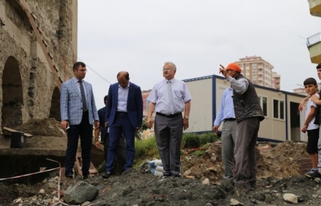 Rize Yeni Orta Cami'de son durum!