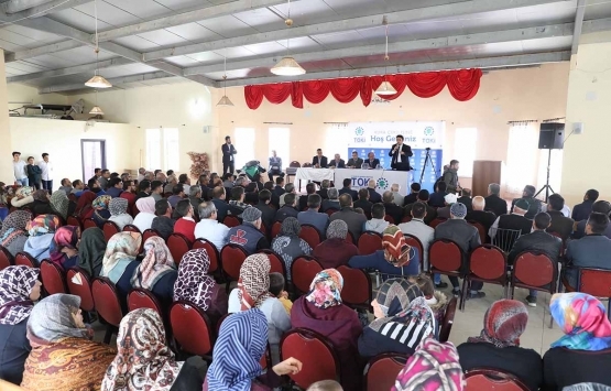 TOKİ Konya Sarayönü projesi sahiplerini buldu!