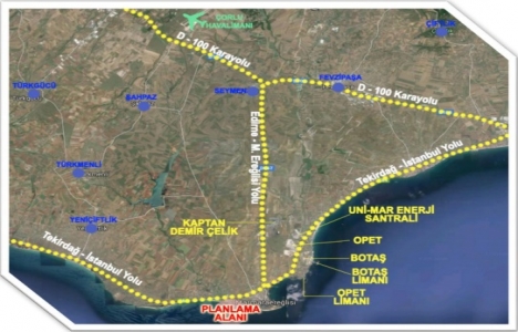 Marmara Ereğlisi liman amaçlı imar planı askıda!