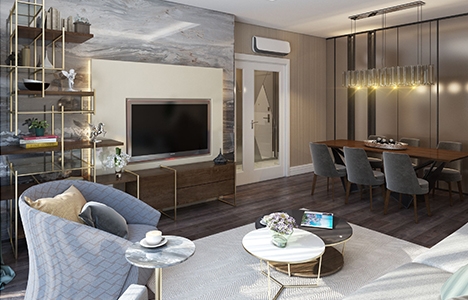 Beyazpark Topkapı'nın örnek dairelerine RSG imzası!