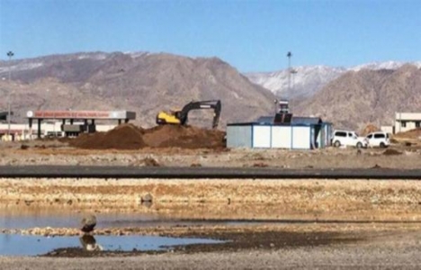 Şerefettin Elçi Havalimanı'nın çevresine duvar örülüyor!