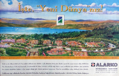 1996 yılında Alkent 2000 de 545.000 dolara villa!