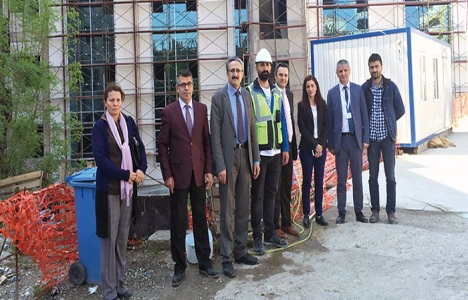 Gebze Fatih Devlet Hastanesi'nin inşaatında inceleme!