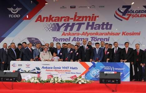 YHT Ankara-Afyonkarahisar temeli atıldı!