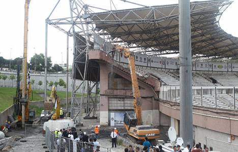 Beşiktaş İnönü Stadı yıkımı durduruldu!