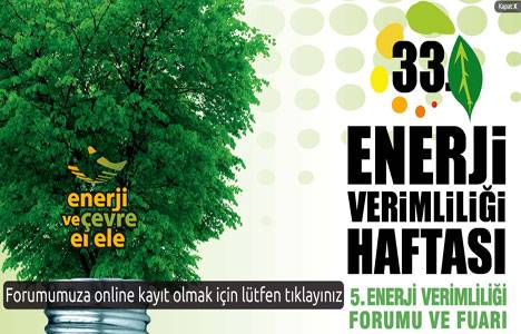 5. Enerji Verimliliği Forumu ve Fuarı 8-11 Ocak 2014 tarihlerinde düzenlenecek!