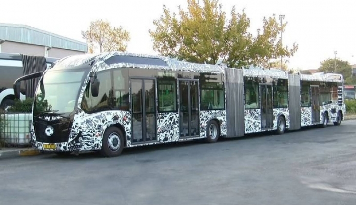 İETT’nin ilk elektrikli otobüsü seferlerine başladı