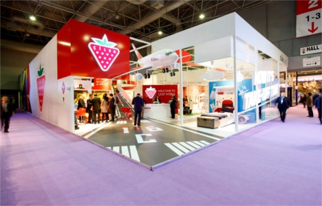 Çilek Mobilya İSMOB'a damga vurdu!