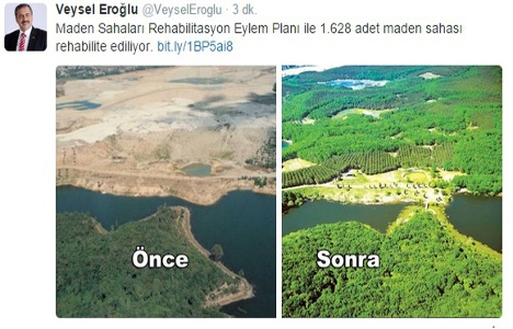 1.628 adet maden sahası rehabilite edilecek!