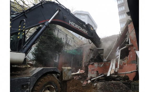 Eyüpsultan da riskli yapılar ortadan kaldırılıyor!