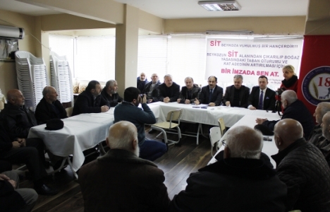  Beykoz'un SİT alanından çıkartılması için imza kampanyası başlatıldı!