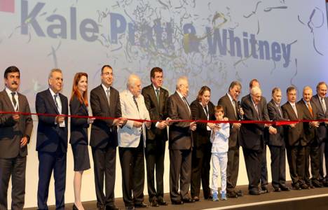 Kale Pratt Whitney Uçak Motor Sanayi Tesisleri açıldı!