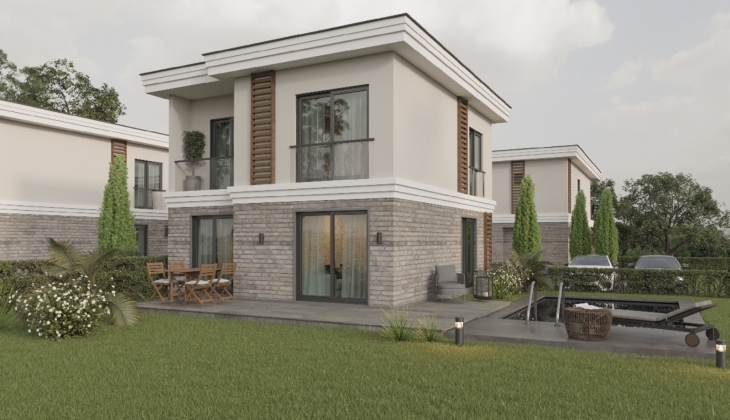 Vali Bey Villaları’nda 15 milyon 250 bin TL’ye 4+1 müstakil villa! Yeni proje!