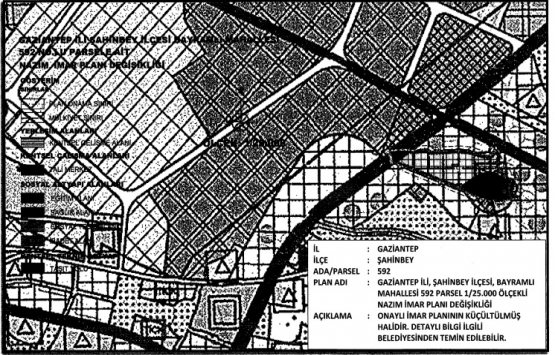 Gaziantep Bayramlı Mahallesi nin imar planı onaylandı!