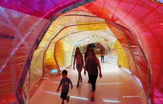 Los Angeles taki Serpentine Pavyonu ziyarete açıldı!