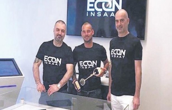 Wesley Sneijder konut işine el attı!