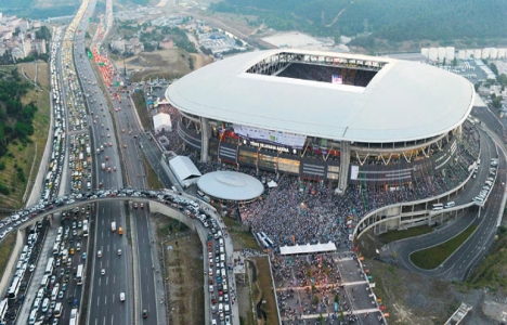 TT Arena'ya füniküler geliyor!