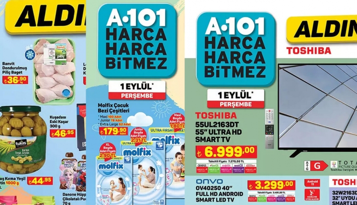A101 Perşembe aktüel ürünler kataloğunda inanılmaz fırsat! İşte A101 aktüel ürünler kataloğu 1 Eylül 2022 fiyat listesi