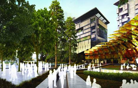 Mıknatıs Kent Hoşdere projesi 10 karede!