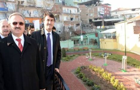 Bursa Hamzabey çocuk parkı açıldı!