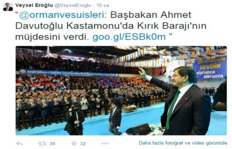 Başbakan Davutoğlu ndan Kırık Barajı müjdesi!