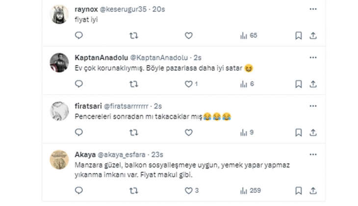 1 milyon 250 bin TL ye satılan daire gündem oldu! Evin girişine bakın!
