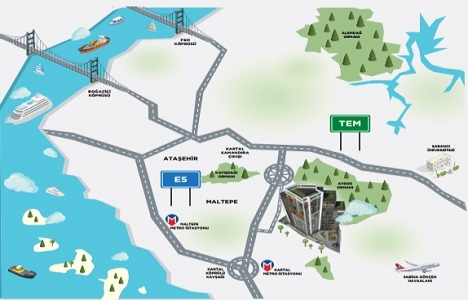 Helenium Sky Suite Kartal da 239 bin TL den başlayan fiyatlarla!