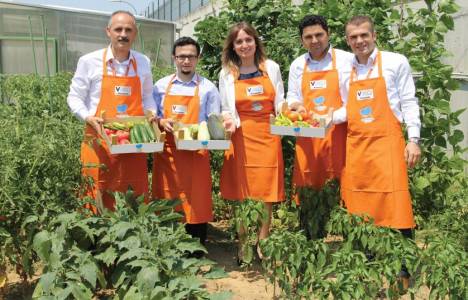 Viko hobi bahçeleri, çalışanlara hem sebze hem neşe veriyor!
