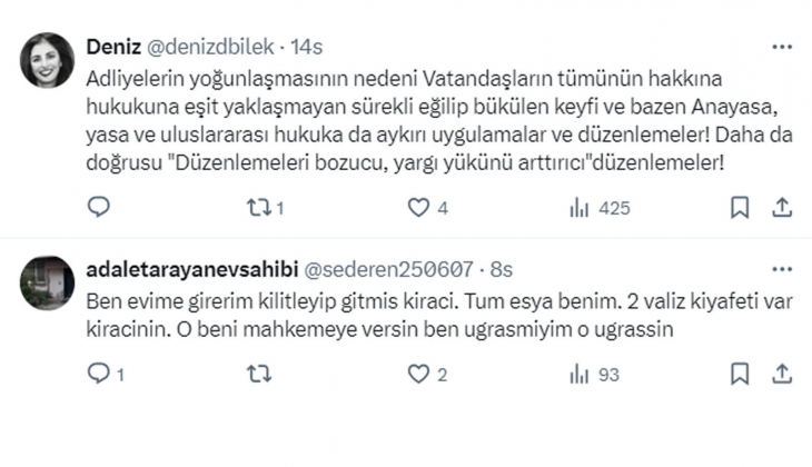 Ev sahipleri tepkili: Kira tespit davası için verilen tahmini bitiş süresi 555 gün!