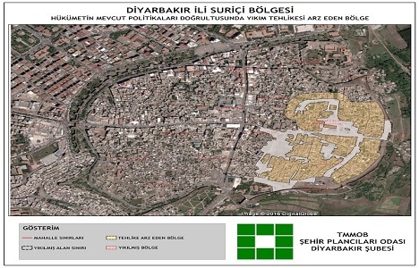 Sur da bin 312 yapı yıkıldı!