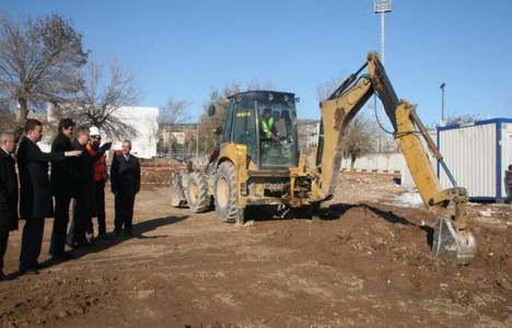 Kilis'te UNICEF tarafından Suriyeli öğrenciler için yaptırılan okulun temeli atıldı!