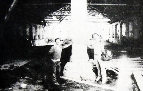 1985 yılında Kurşunlu Kervansarayı, kaderine terk edilmiş!