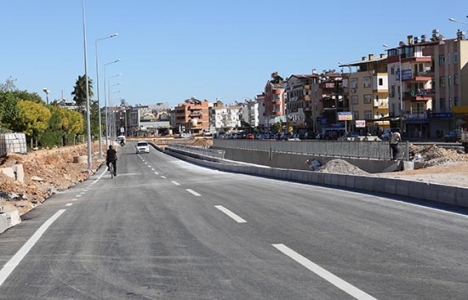 Kepez Katlı Kavşak Projesi'nin ilk etabı açıldı!