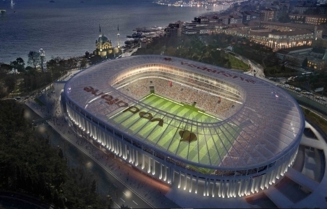 Vodafone Arena'nın çatı inşaatına başlandı!