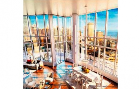 San Francisco'da 49 milyon dolara satılık 8 teraslı daire!