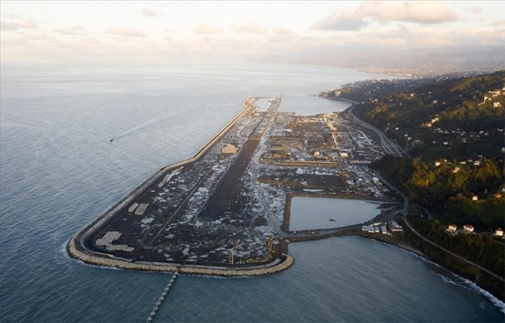 Rize-Artvin Havalimanı'nda altyapı çalışmalarının yüzde 85'i tamamlandı!