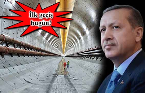 Avrasya Tüneli'nde çalışmalar tamam!