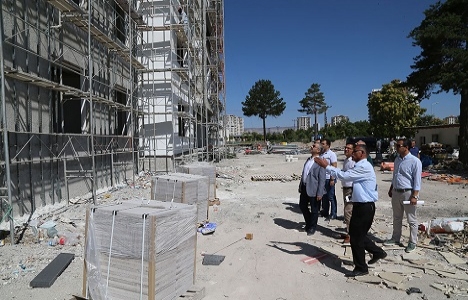 Kayseri Amatör Spor Tesisleri'nin inşaatı tam gaz!