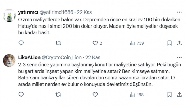 Kiraların dengelenmesi ve inşaat sektörünün ayakta kalması için ilk kez ev alacaklar için kredi kampanyaları yapılmalı!