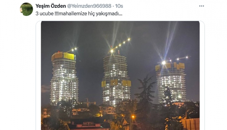 Polis okulu arazisinde yükselen Mandarin Oriental Etiler inşaatıyla gündemde! Bu kolonlar normal mi?