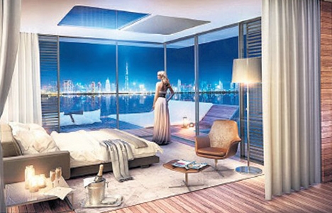 Dubai nin yüzen evleri 2016 sonunda teslim edilecek!