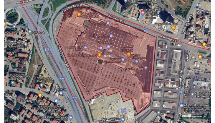 İçerenköy Carrefour arazisinde başlatılan 1.402 konutluk yeni projede kapalı satış başladı!