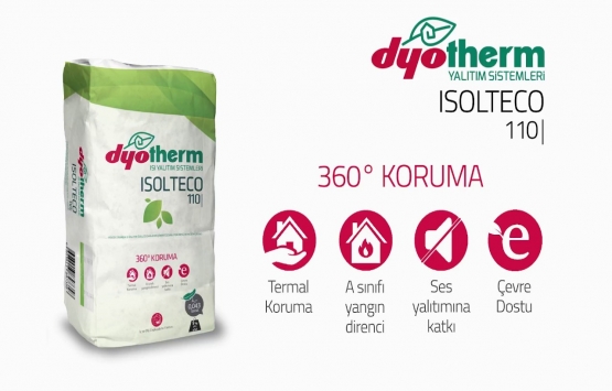 DYOTHERM ISOLTECO 110 ile binalarda 360 derece koruma!